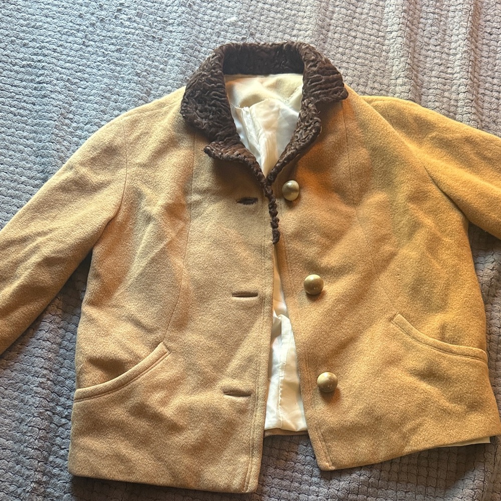 Vintage camel wool exclusively for Stanley Nelson unique